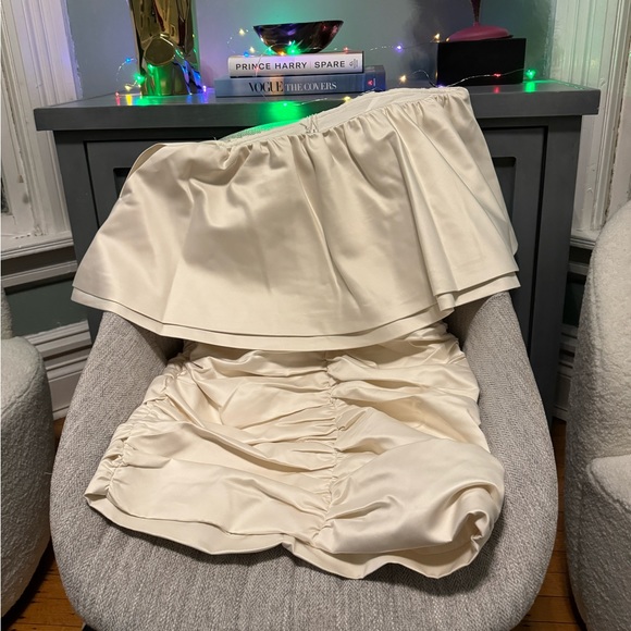 ROTATE
ruched pleated one-shoulder dress - Picture 2 of 3